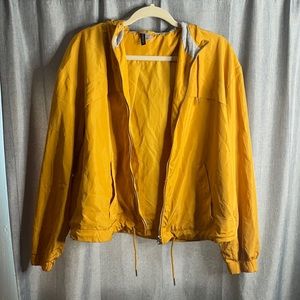 H&M Mustard Medium Raincoat